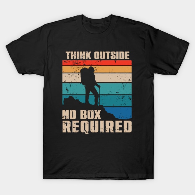 Think outside - no box required T-Shirt by kolovose